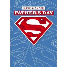 Superman Logo Father's Day Card